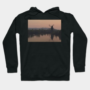 A mill at sunset Hoodie